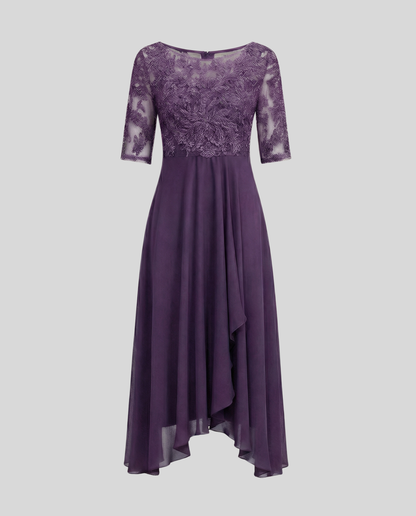 Airy Elegant Midi Dress