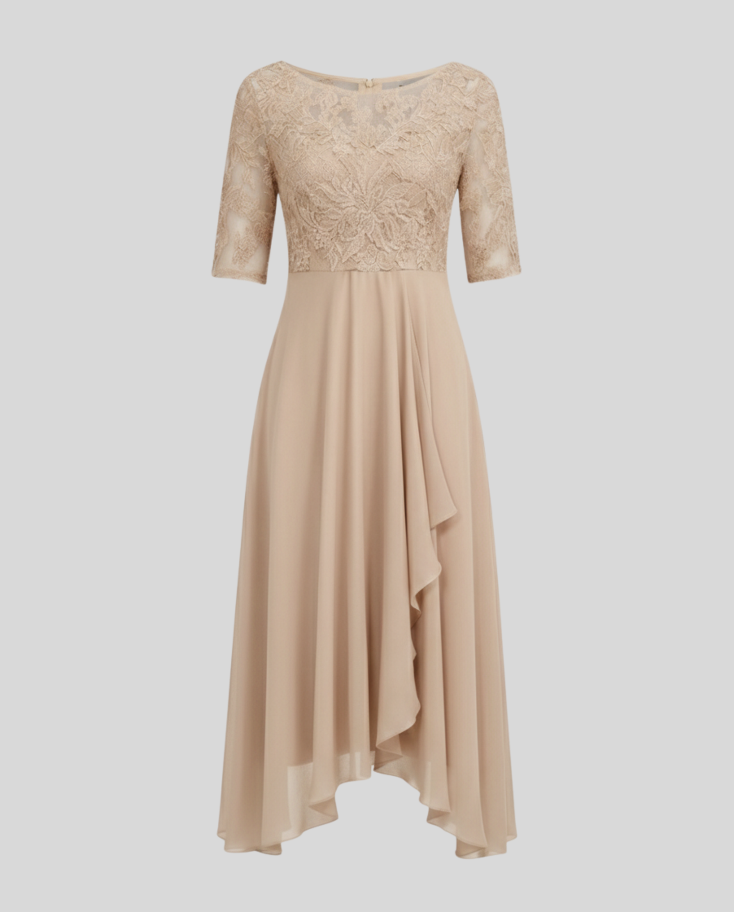 Airy Elegant Midi Dress