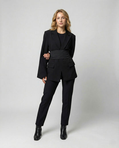 Tailored Belt Blazer Women