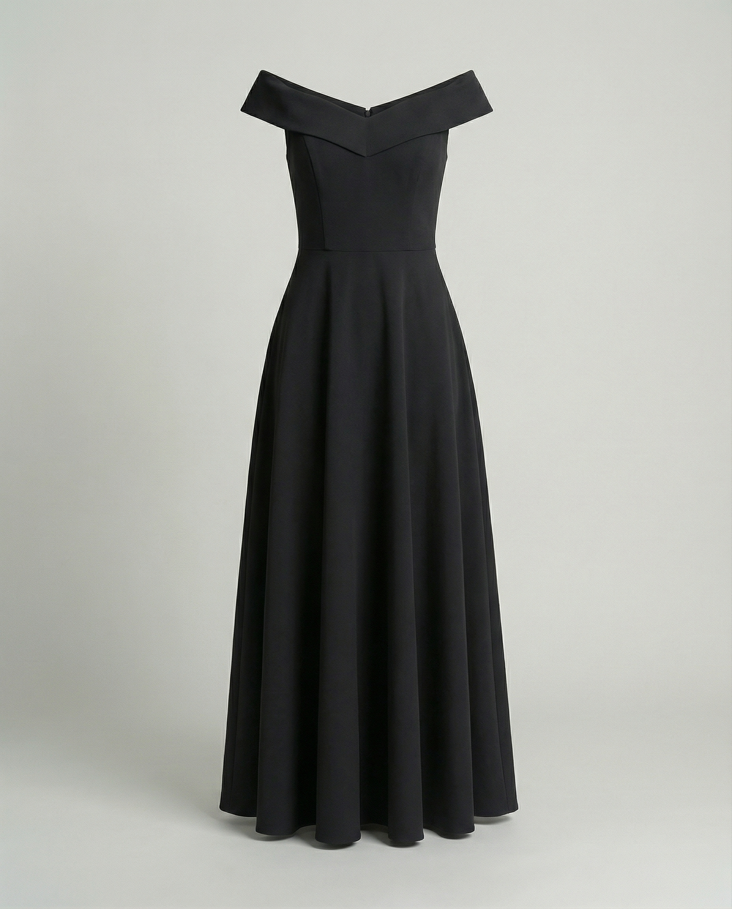 Elegant Off-Shoulder Evening Dress