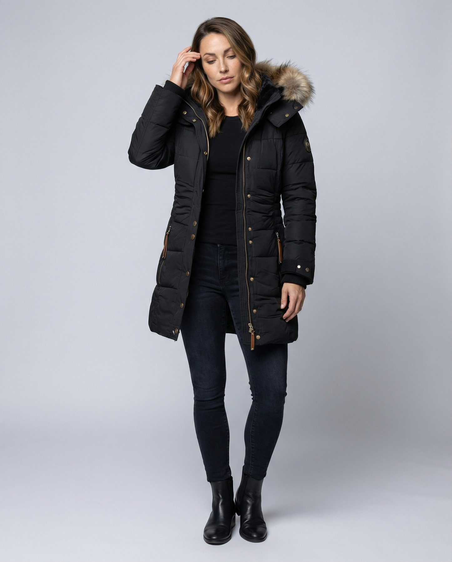 Fleece-lined Warm Women's Parka