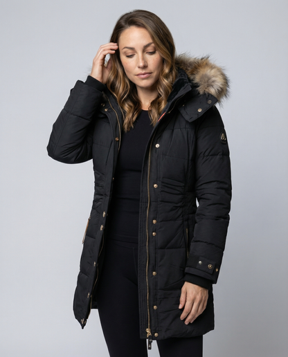 Fleece-lined Warm Women's Parka