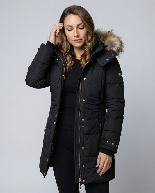 Fleece-lined Warm Women's Parka