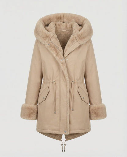 Elegant Women's Faux Fur Jacket
