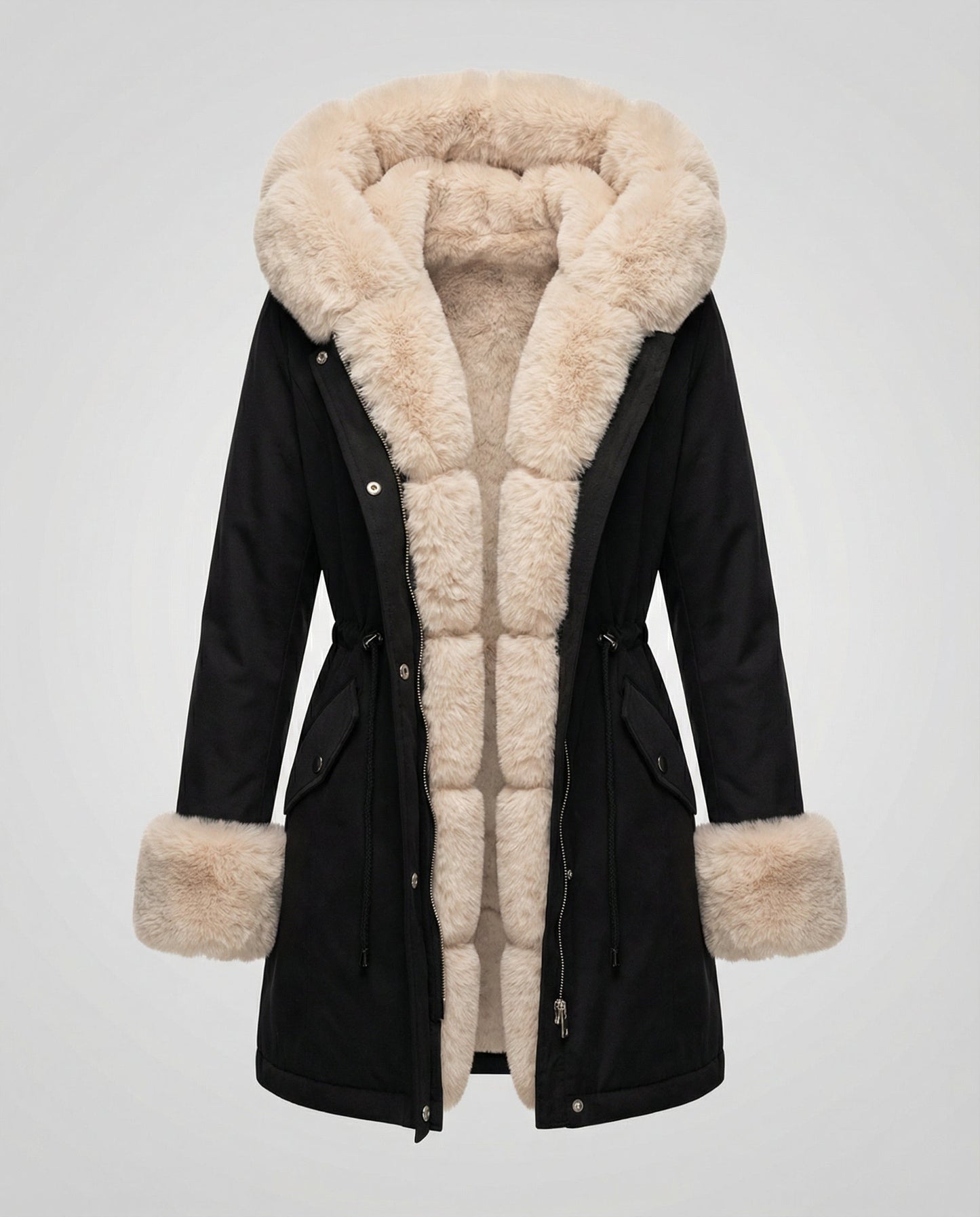 Elegant Women's Faux Fur Jacket