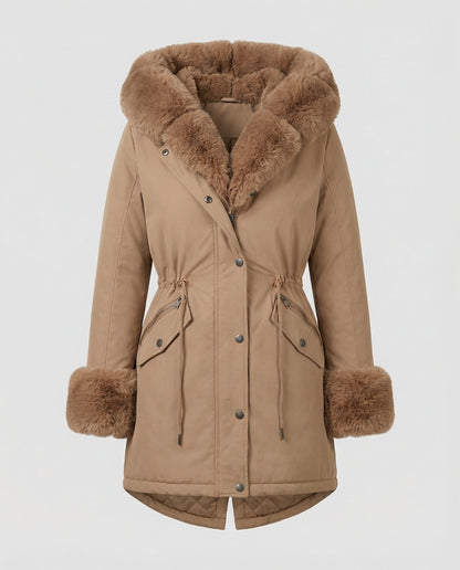 Elegant Women's Faux Fur Jacket