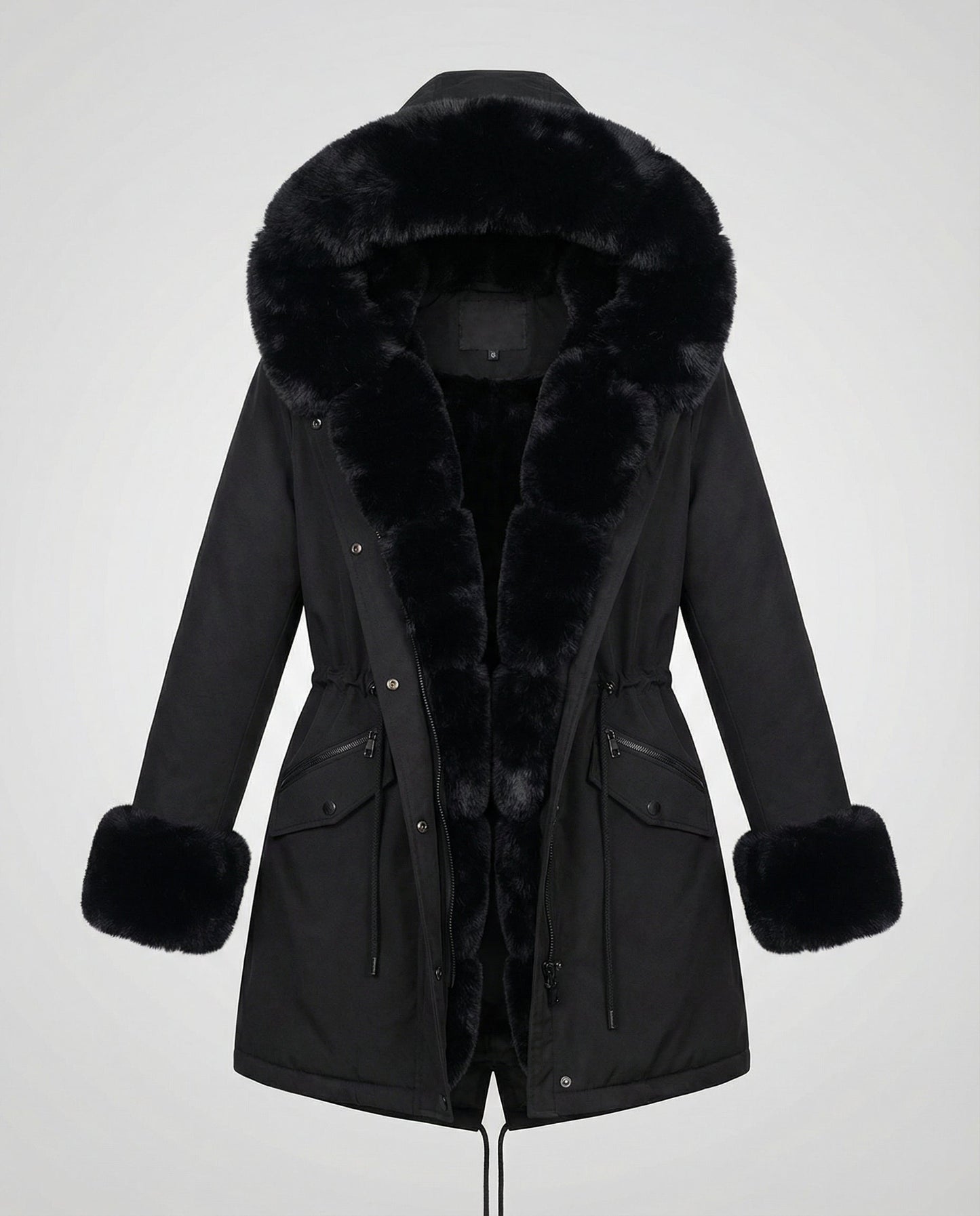 Elegant Women's Faux Fur Jacket