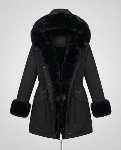 Elegant Women's Faux Fur Jacket