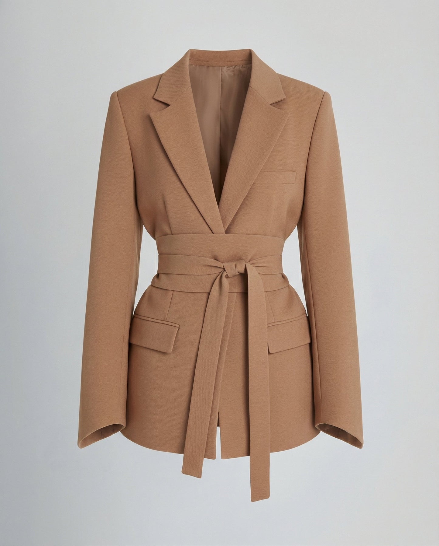 Tailored Belt Blazer Women