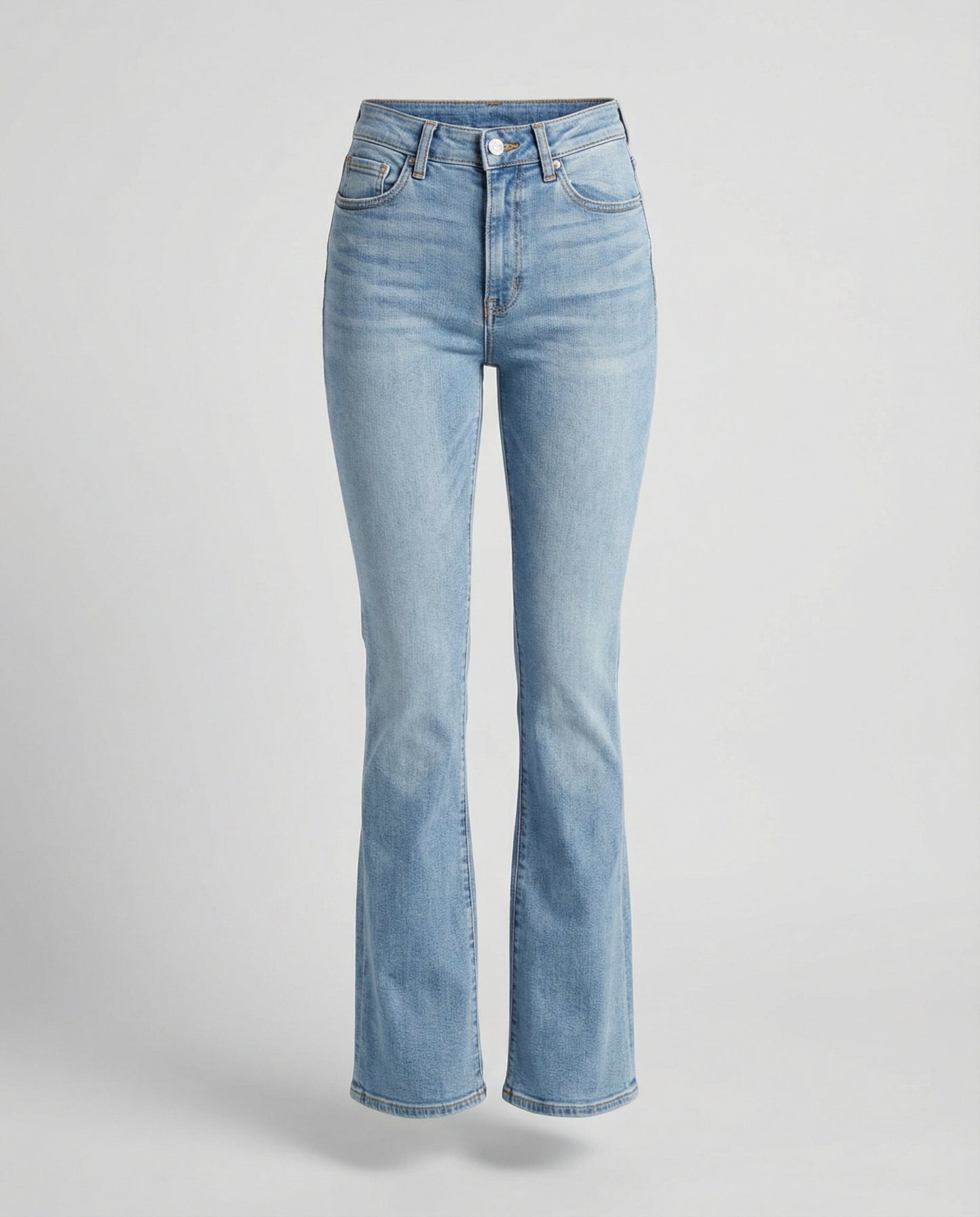 Shaping belly control women's jeans
