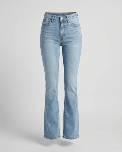 Shaping belly control women's jeans