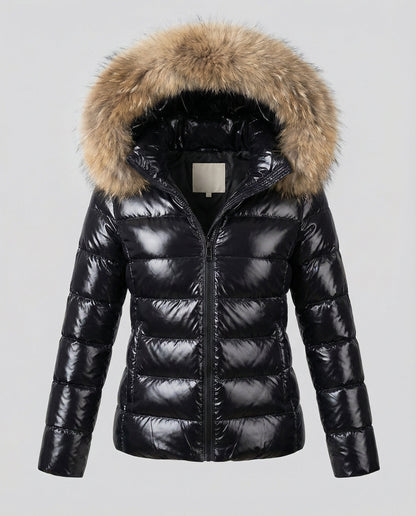 Black women's winter jacket
