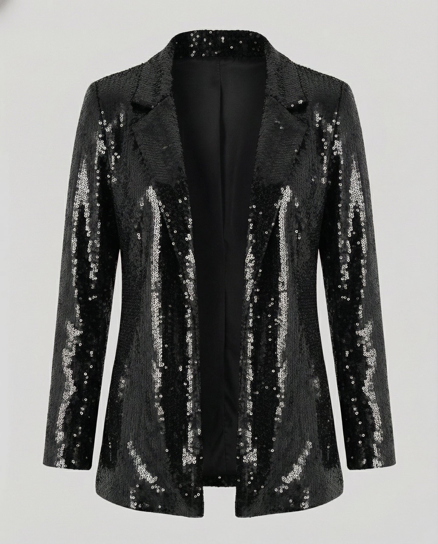 Glamorous Sequin Lapel Blazer
