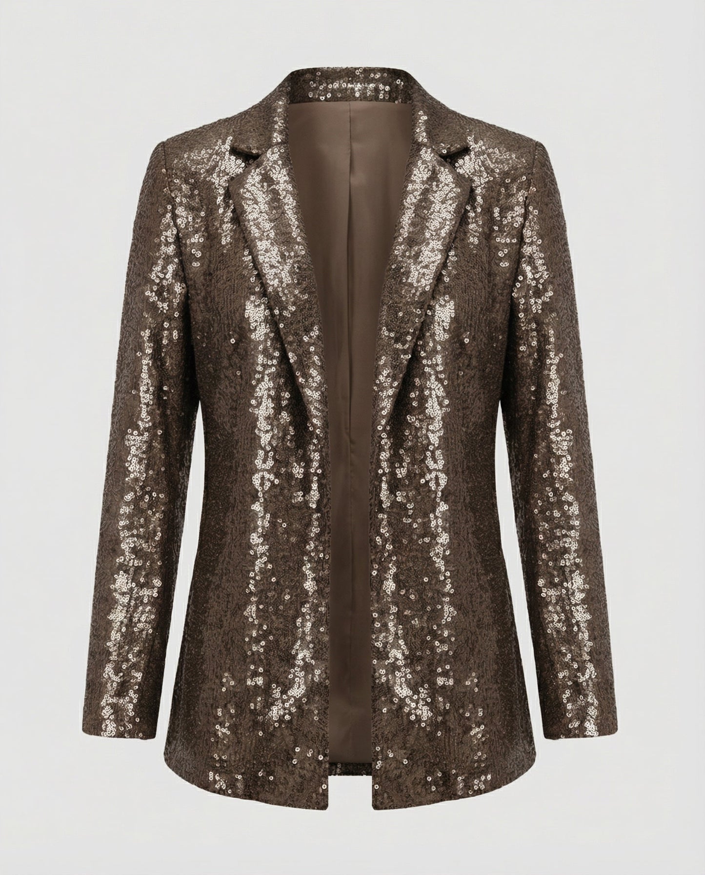 Glamorous Sequin Lapel Blazer