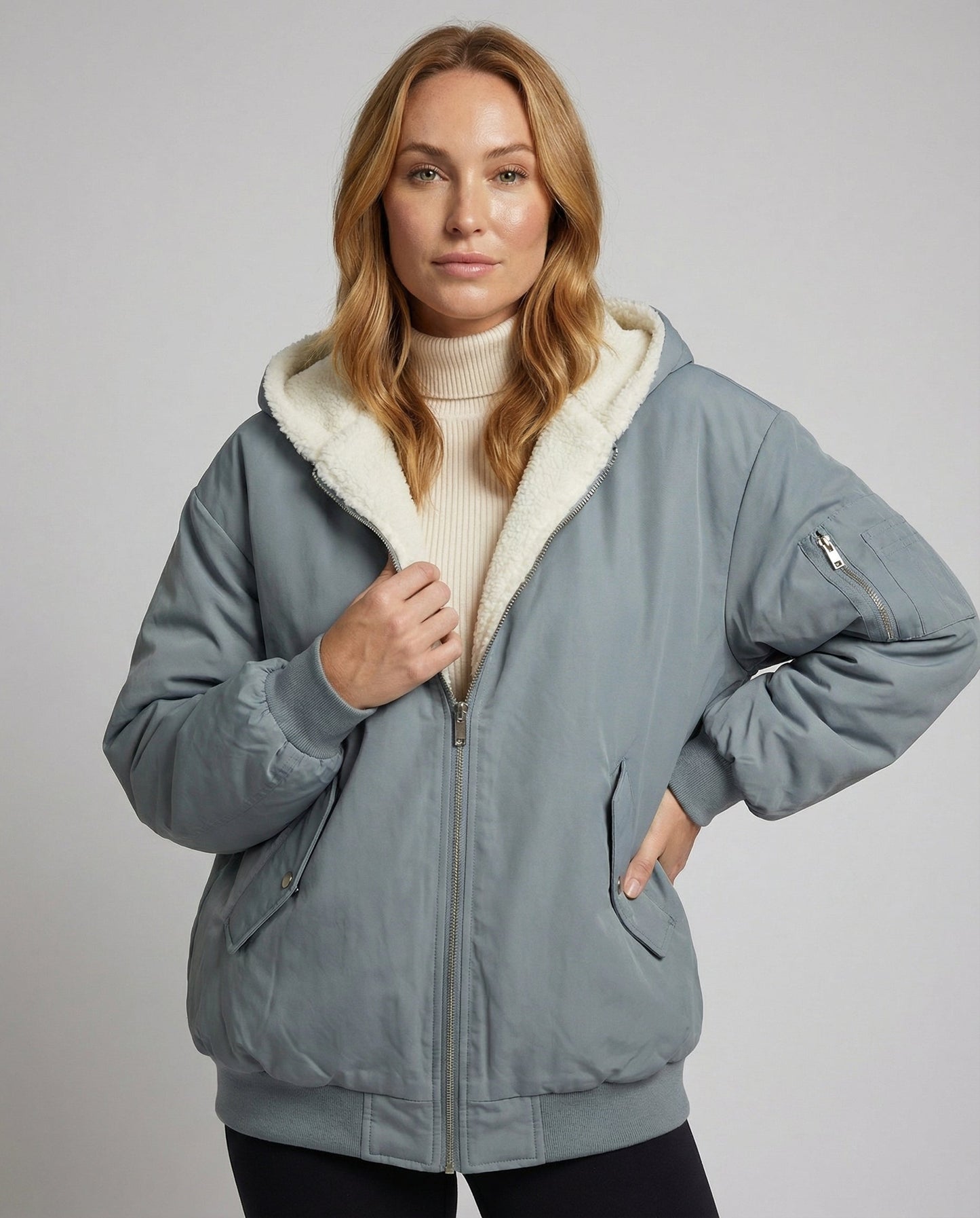 Reversible Oversize Winter Jacket