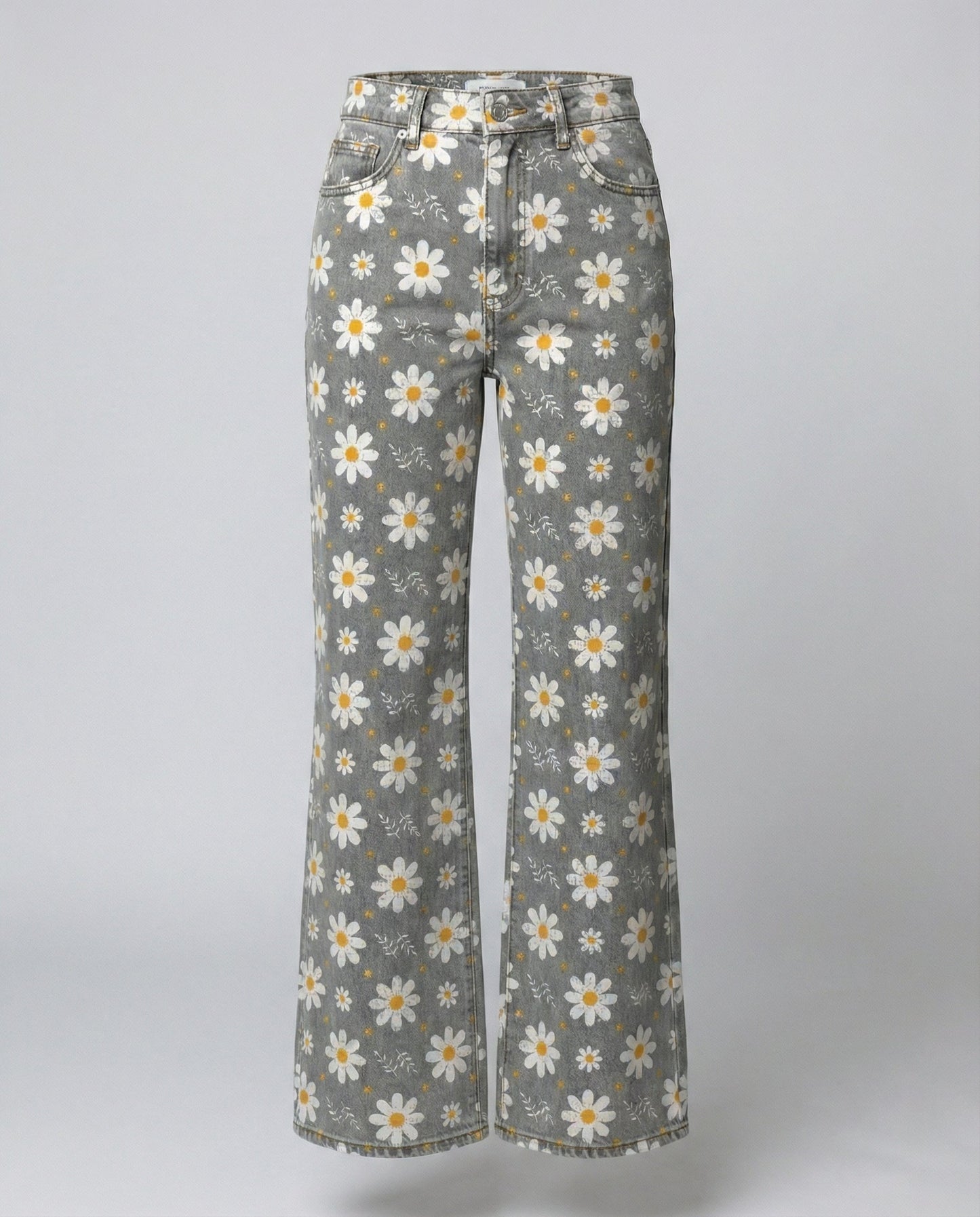 Floral Wide Women's Jeans