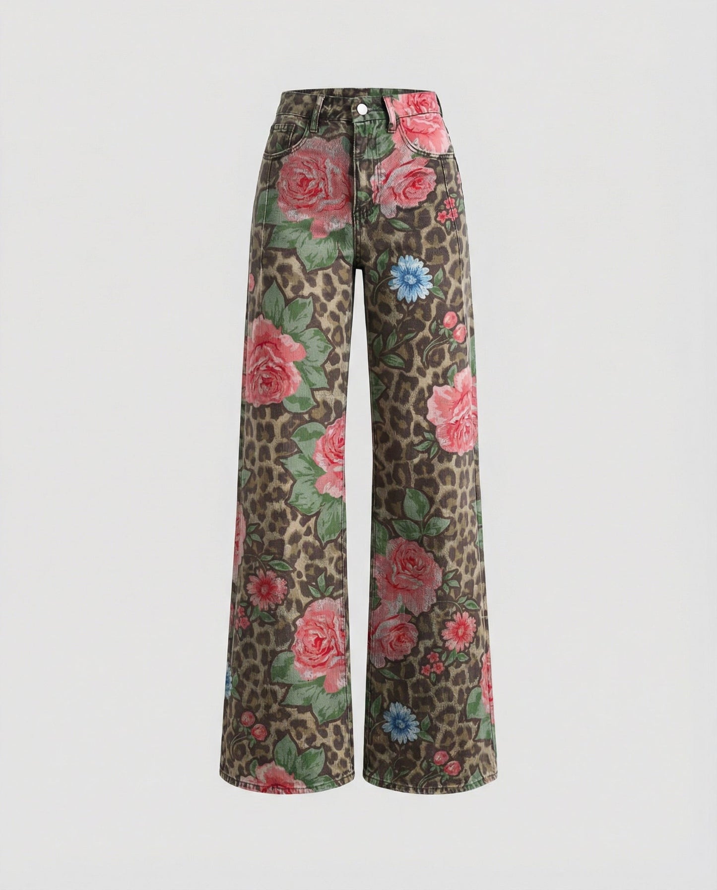 Floral Wide Women's Jeans