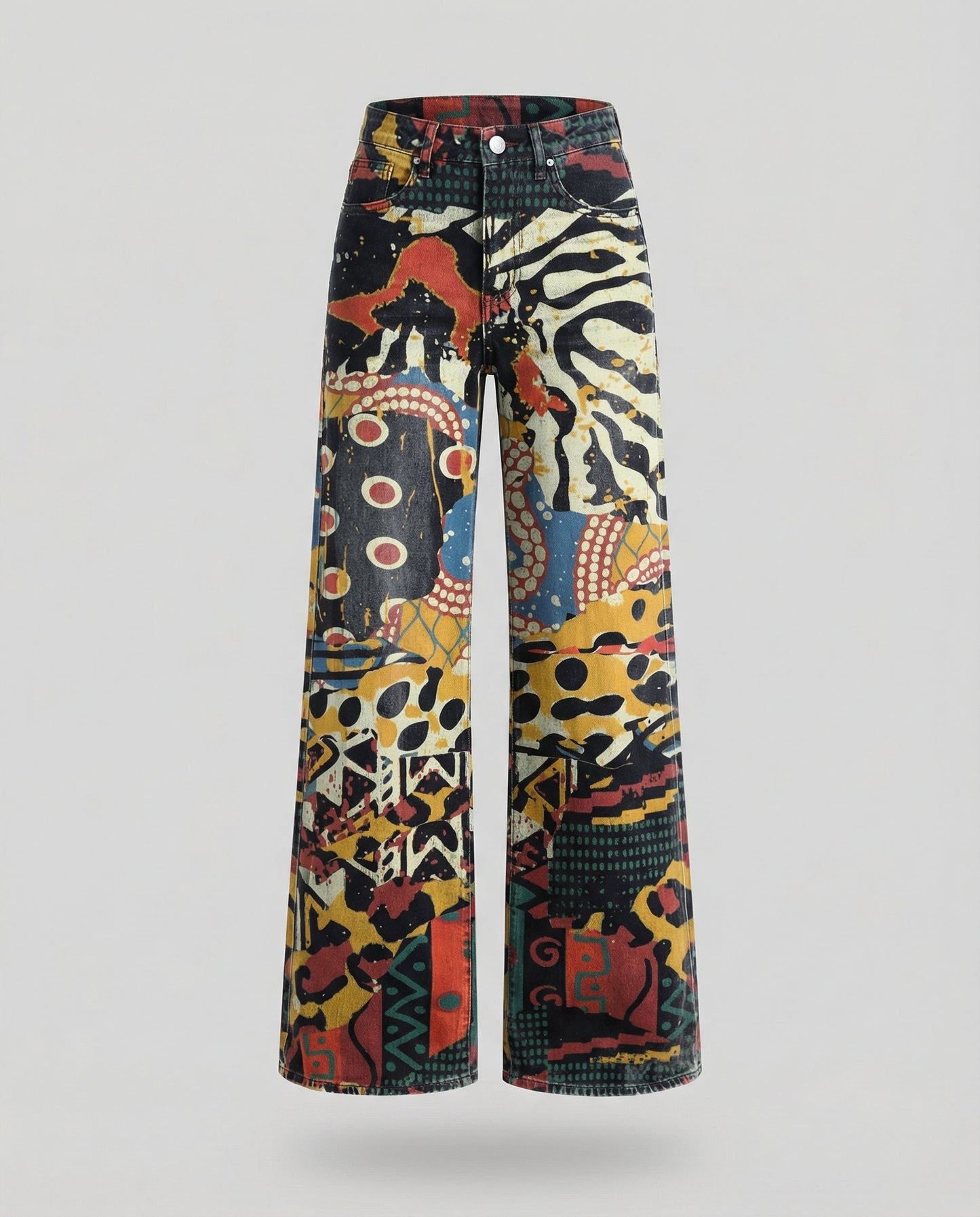 Floral Wide Women's Jeans
