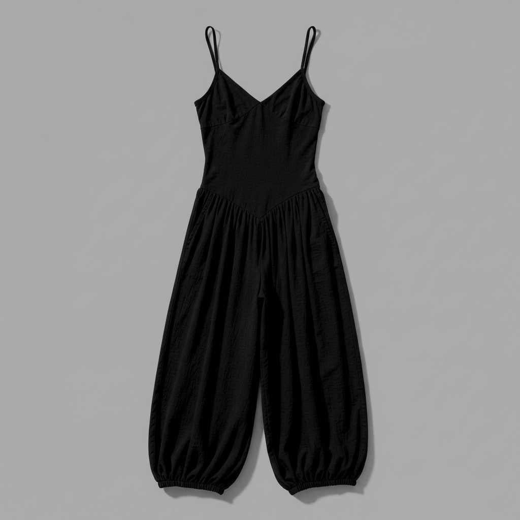 Backless Spaghetti Strap Jumpsuit | Women's Jumpsuit 0