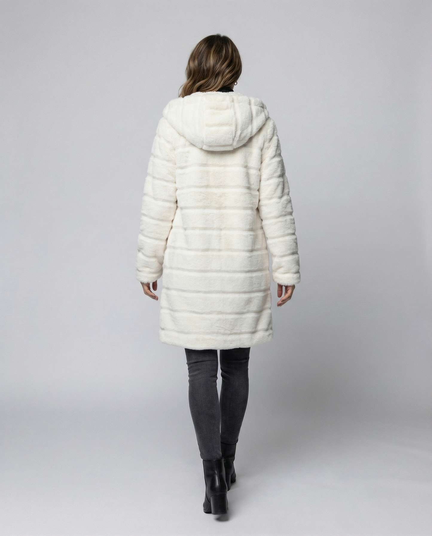 Elegant Fleece Winter Jacket Women