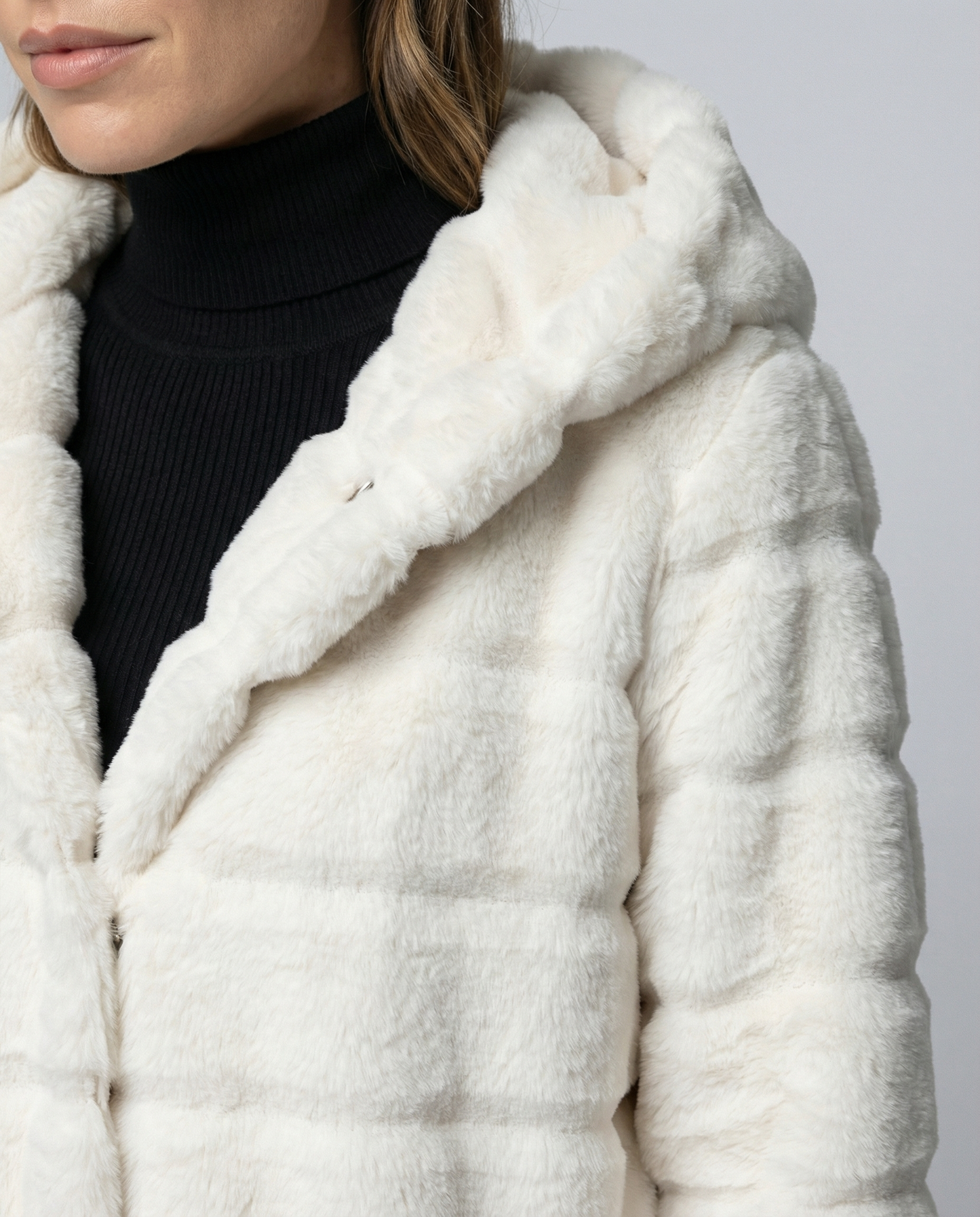 Elegant Fleece Winter Jacket Women