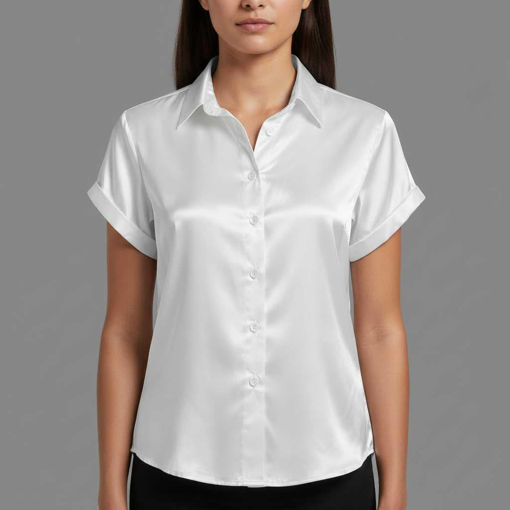Chic White Blouse | Women's Office Blouse 3