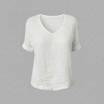 Cotton Linen Top | Women's Lightweight Casual Wear 4