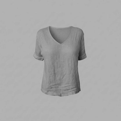 Cotton Linen Top | Women's Lightweight Casual Wear 5