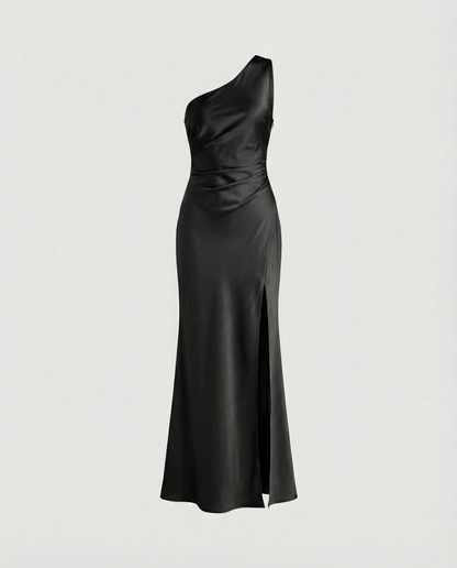 Elegant Satin Evening Dress Women