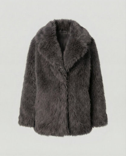 Soft Short Faux Fur Jacket