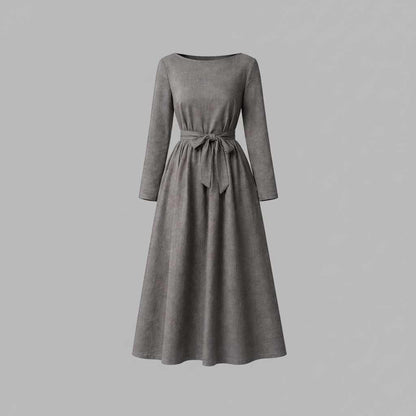 Elegant Linen Maxi Dress | Women's Summer Dress 0