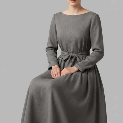 Elegant Linen Maxi Dress | Women's Summer Dress 3