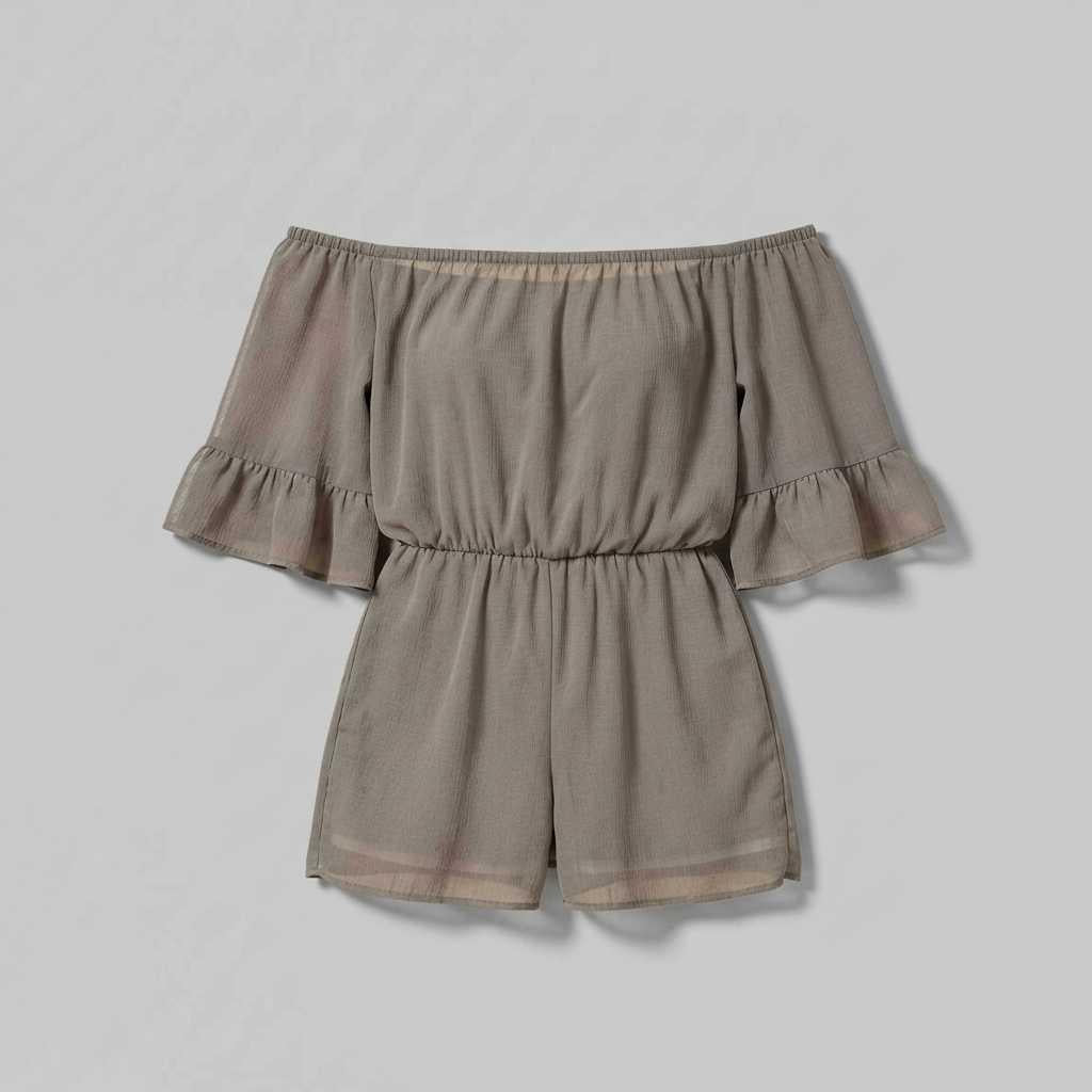 Elegant Off-Shoulder Chiffon Jumpsuit | Women's Jumpsuit 6
