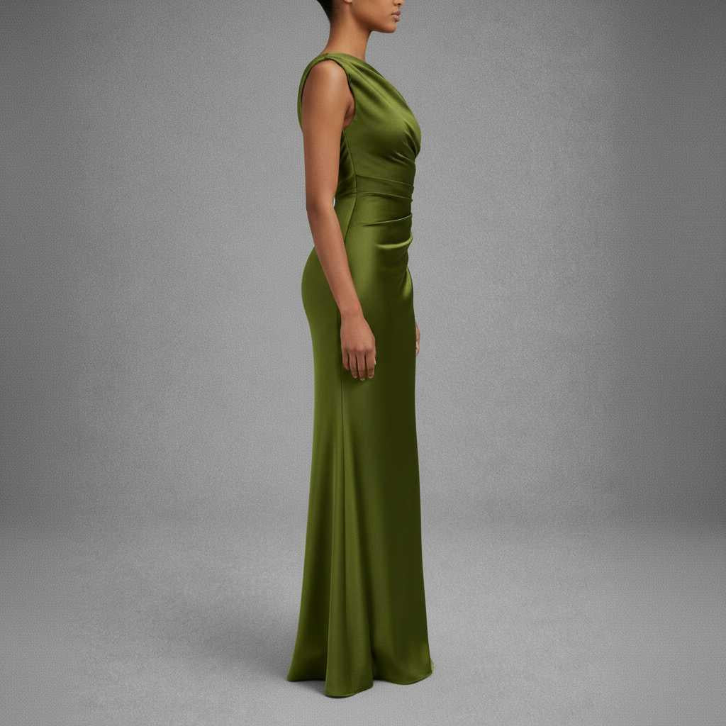 Elegant One-Shoulder Maxi Dress | Women's Formal Dress 2