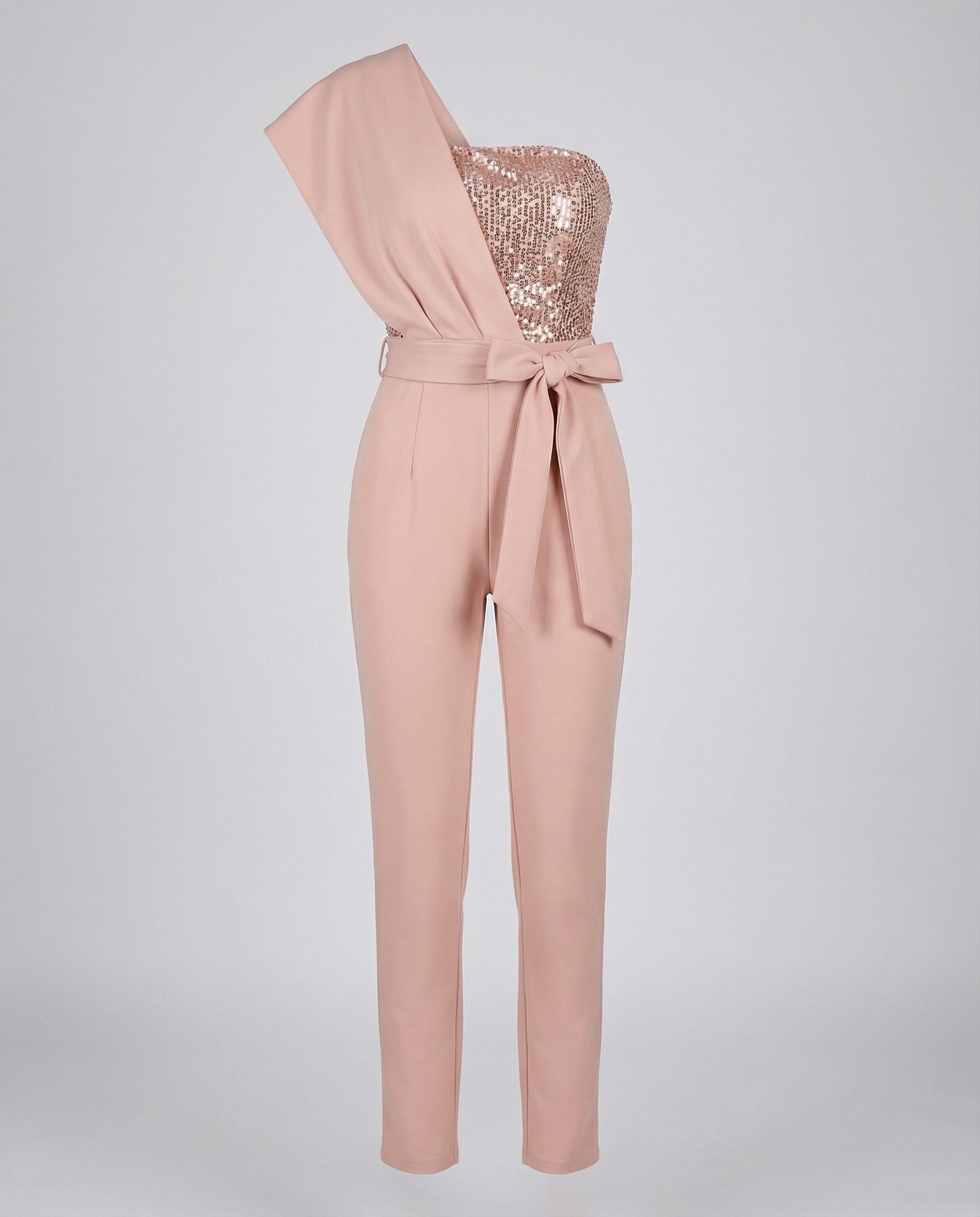 Patchwork Sequin Jumpsuit Women