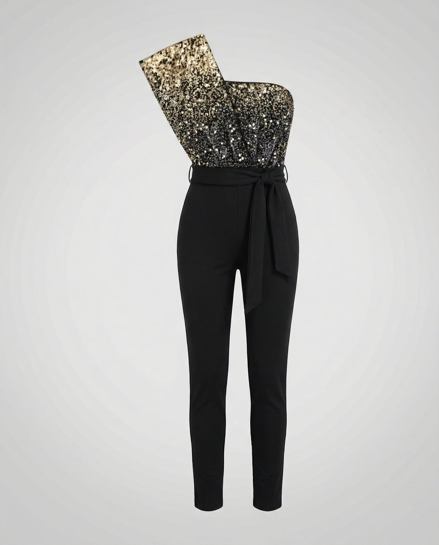 Patchwork Sequin Jumpsuit Women