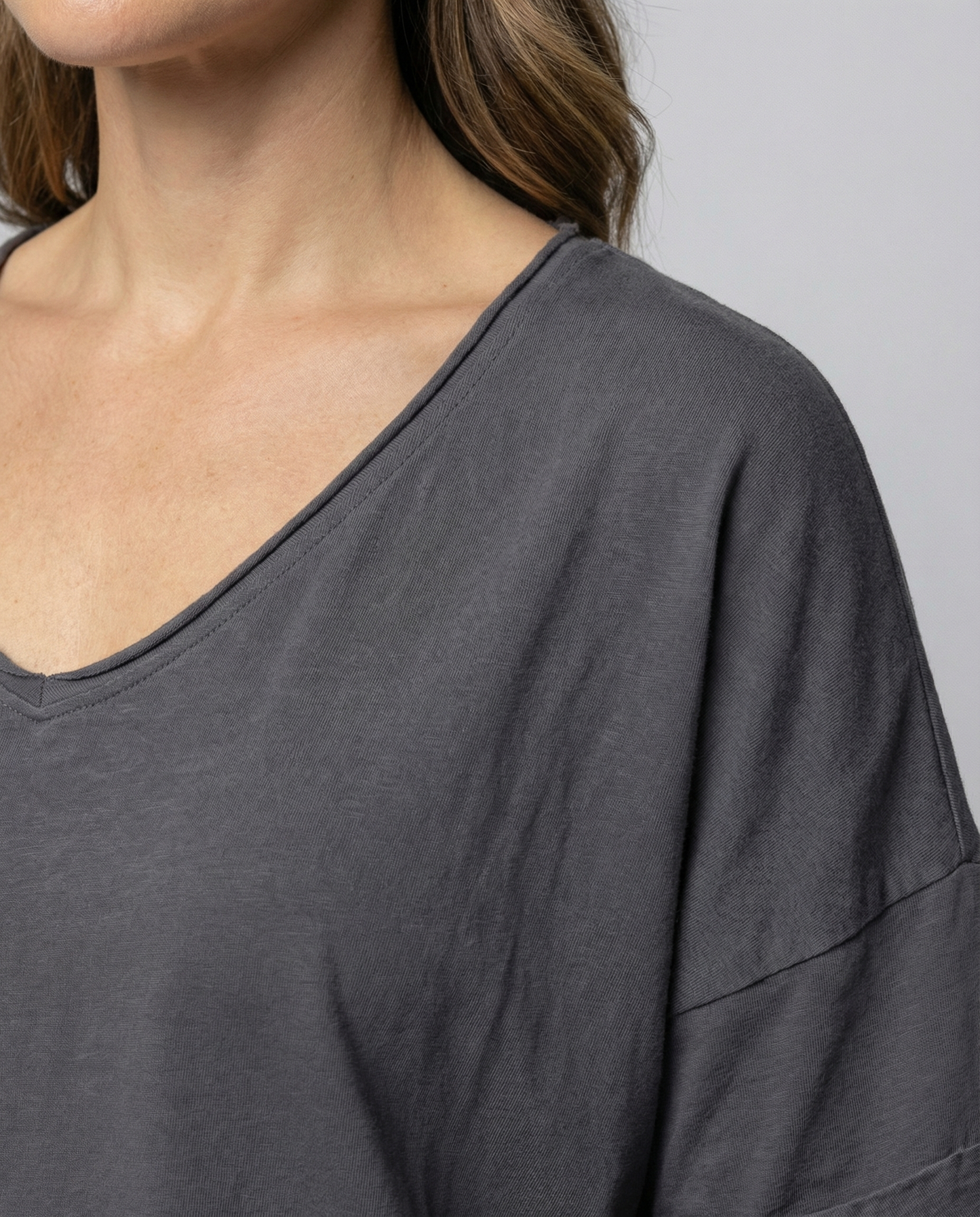 Classic Women Round Neck Shirt