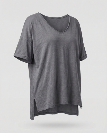 Classic Women Round Neck Shirt