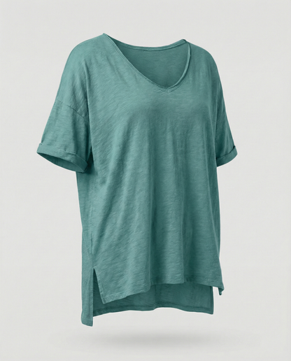 Classic Women Round Neck Shirt