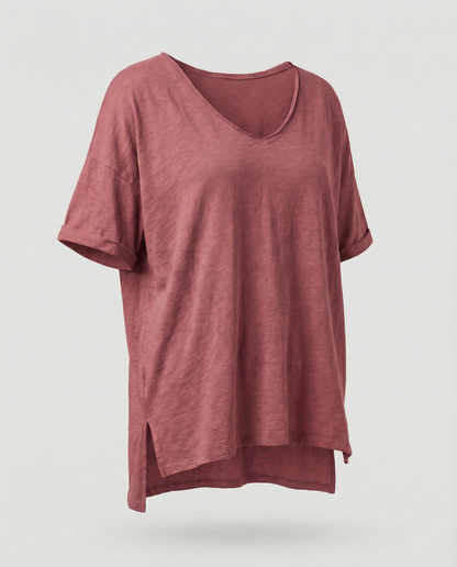 Classic Women Round Neck Shirt
