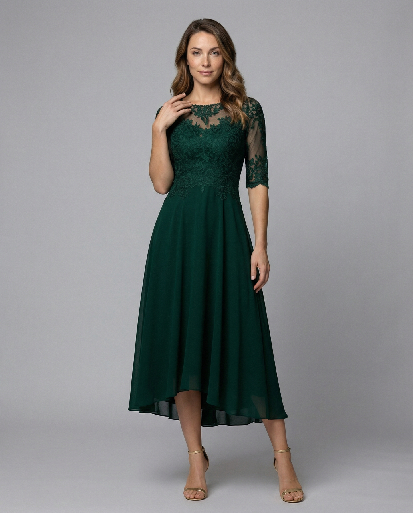 Elegant Festive Maxi Dress