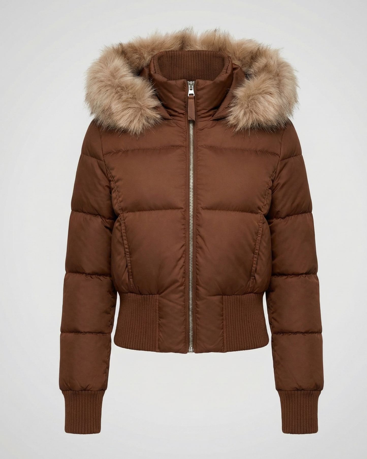 Cropped Padded Winter Jacket