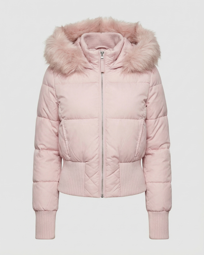 Cropped Padded Winter Jacket