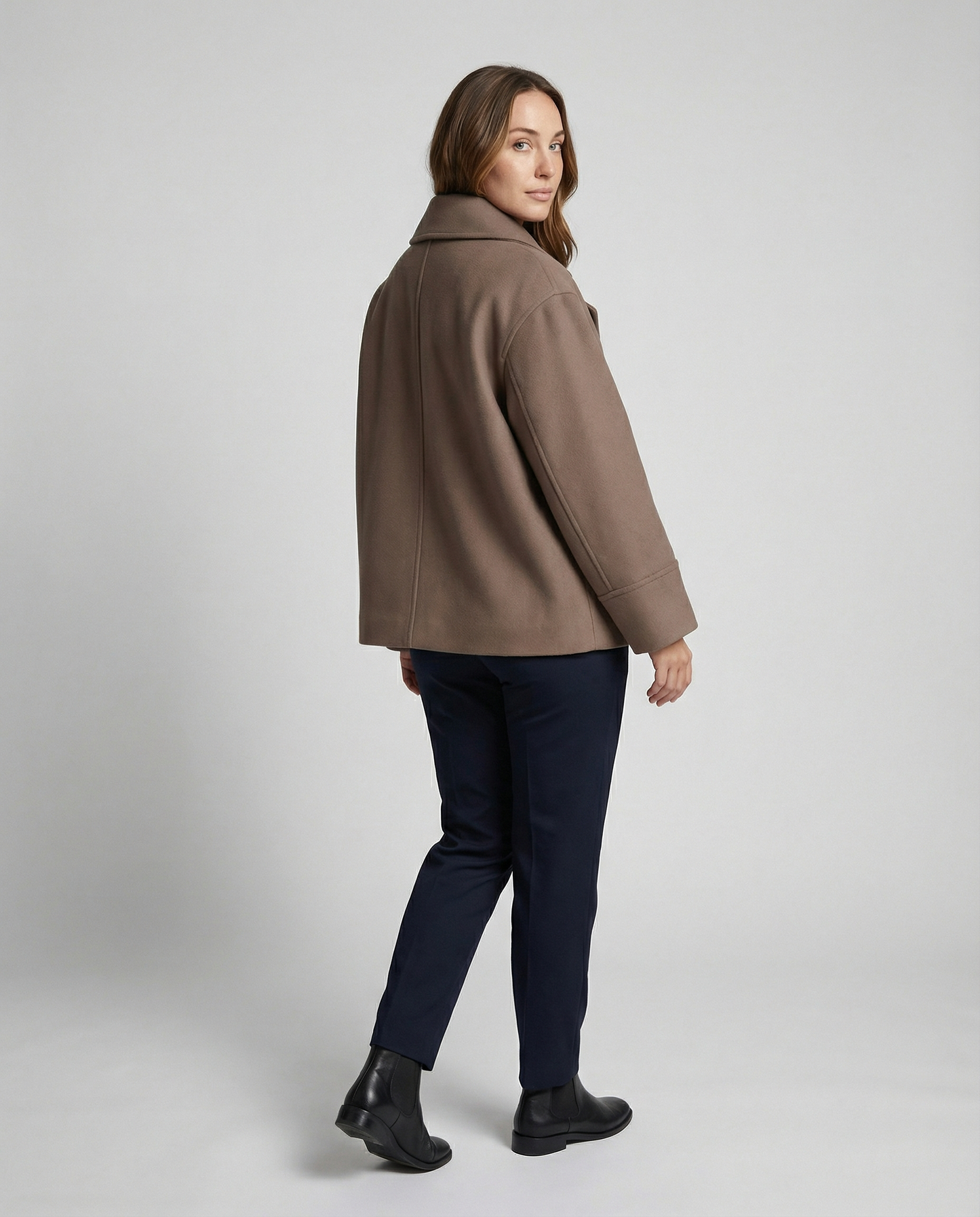 Cropped Jacket Women Modern
