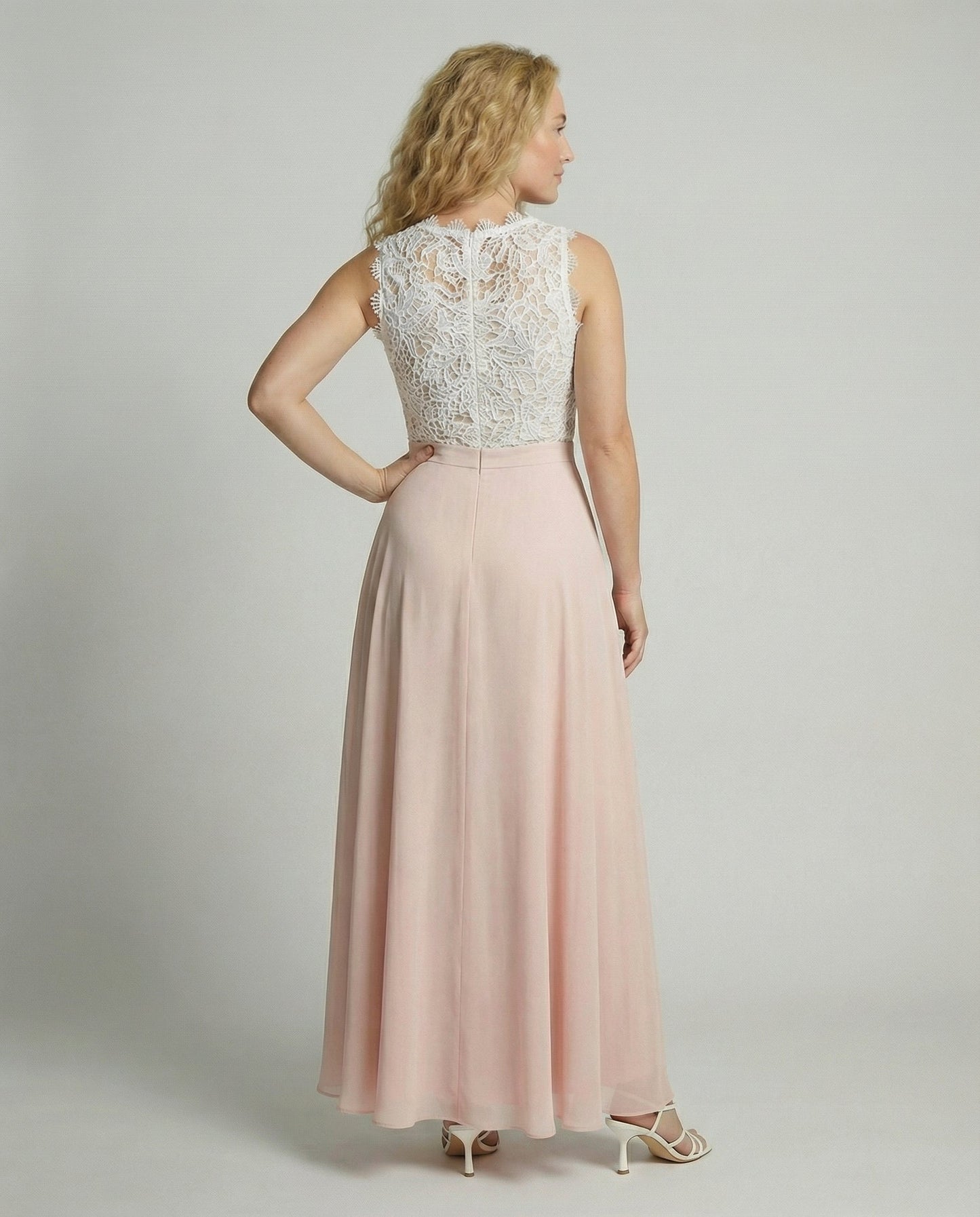 Elegant lace summer dress women