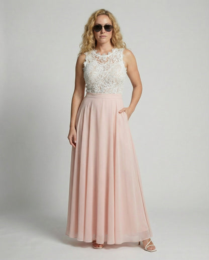 Elegant lace summer dress women