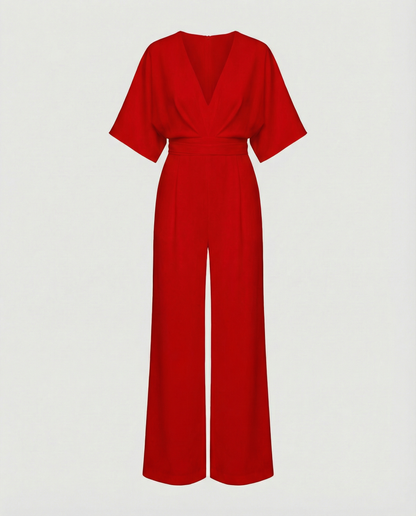 Casual Wide Leg Jumpsuit Women
