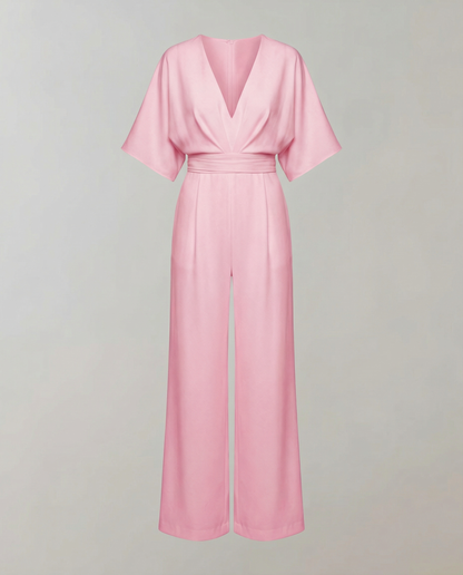 Casual Wide Leg Jumpsuit Women