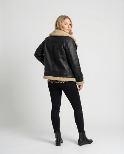 Padded Warm Biker Jacket