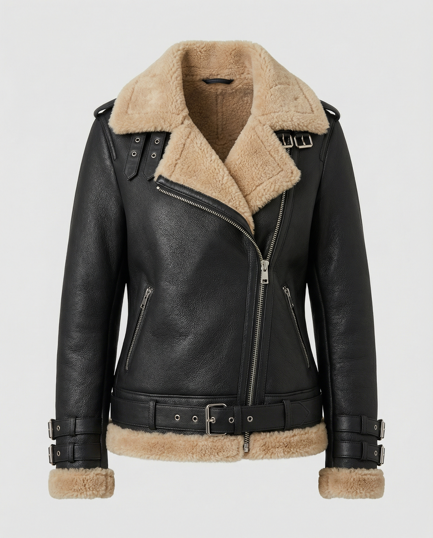Padded Warm Biker Jacket